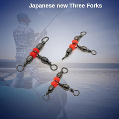 10Pcs Fishing Buckle 360 Degree Mini Rotating Ring Fish Hook Bait Connector