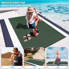 Waterproof Beach Blanket Portable Folding Mat Outdoor Camping Picnic