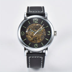 Teenager Watch Men s Watch Mechanical Automatic Luminous Retro Watch