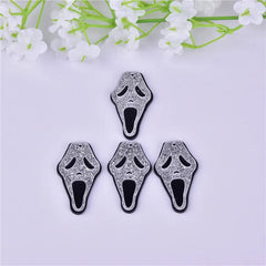 5pcs Halloween Skull DIY Patch for Crafts R66