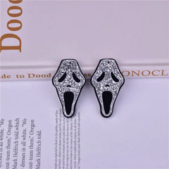 5pcs Halloween Skull DIY Patch for Crafts R66