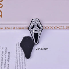 5pcs Halloween Skull DIY Patch for Crafts R66