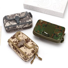 6.5-inch Phone Waist Bag Camouflage Waterproof Fanny Pack