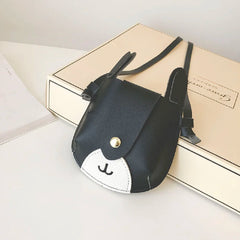6 Colors Kids Lovely Bags Mini Crossbody Bag Rabbit PU Handbag