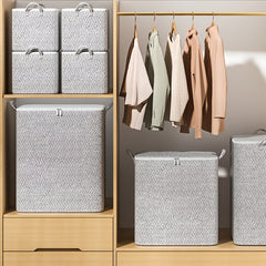 Large Capacity Zipper Organizer Lightweight Dustproof Storage Box