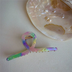 Metal Acetate Hair Claw Clip Strong Hold Hair Jaw Clip