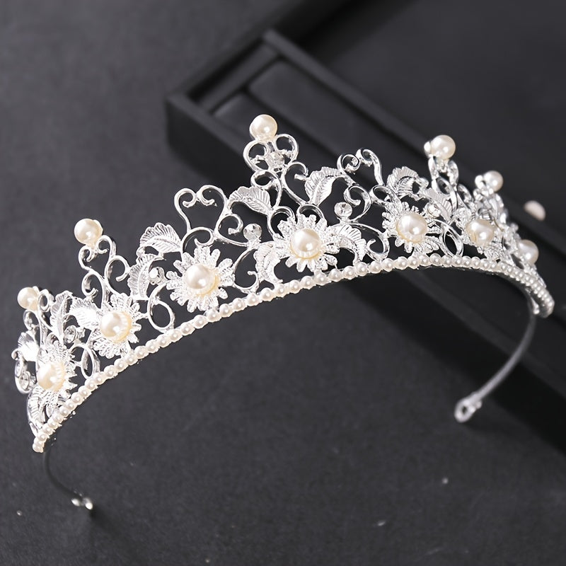 Rhinestone Princess Tiara Wedding Crown for Women