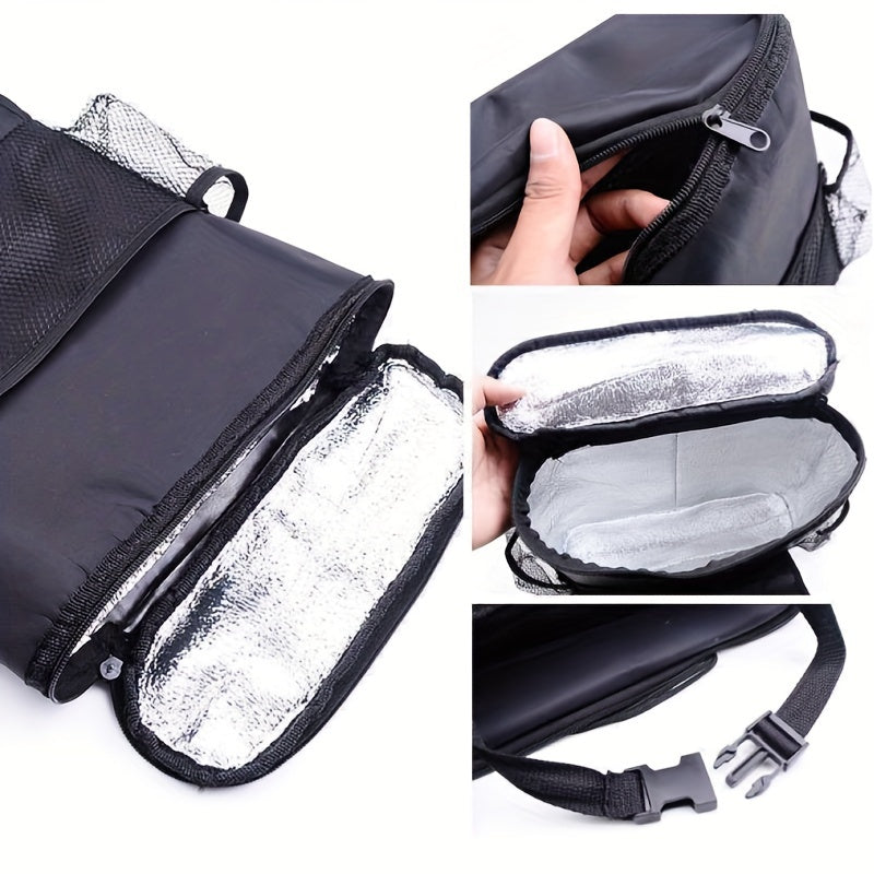 Car Chair Back Storage Bag Insulation Container Tissue Organizer