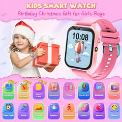 Kids Smart Watch with Educational Games Clock Music LED Lighting