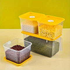 Large Capacity Refrigerator Storage Box With Lid And Handle