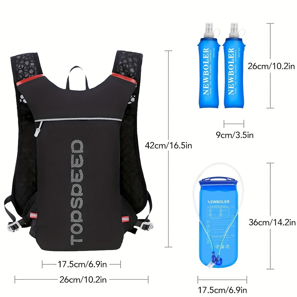 Hydration Backpack with Large Capacity & 500ml Bottle