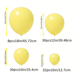 Matte Apricot Balloons Various Sizes Pack Of 100 - Party Decoration