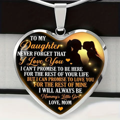 Heart Pendant Necklace Men's Jewelry Couples Gift Women