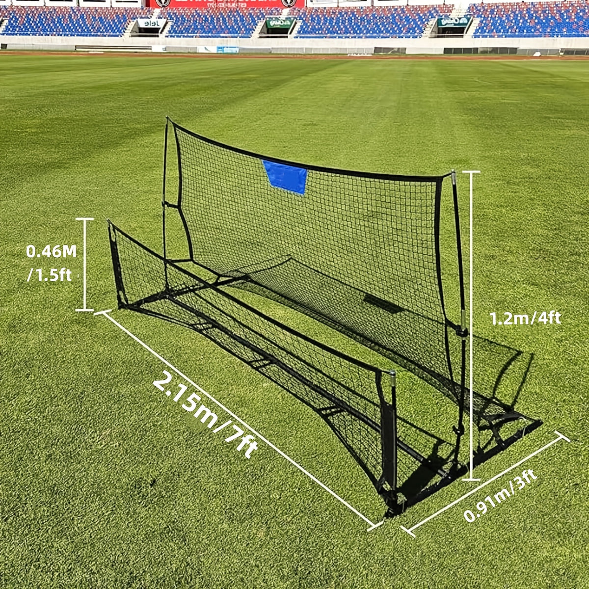 Portable Soccer Rebounder Trainer Net for Indoor & Outdoor Training