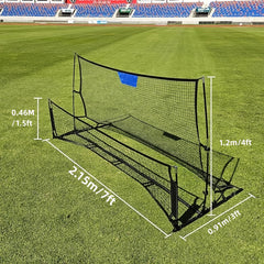 Portable Soccer Rebounder Trainer Net for Indoor & Outdoor Training