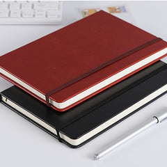 Lined Journal Notebook 200 Pages 5.7 x 8.3 with Elastic Strap