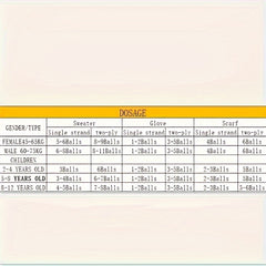 50 20g Cashmere Thread - Medium Thick Scarf DIY Wool Thread