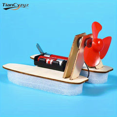 DIY Hovercraft Speedboat Kit for Smart Education Toys