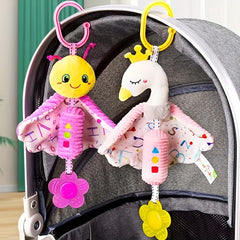 Baby Girl Toys 0-1 Years: Handbells, Rattles, Plush Car Hanging & More