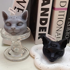 Halloween Three Eyes Cat Aromatherapy Candle