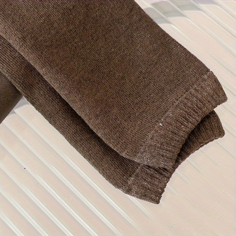 Striped Leg Warmers Comfy & Warm Women's Stockings