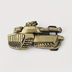 Vintage Tank Belt Buckle For Women & Men - Western Cowboy Cowgirl