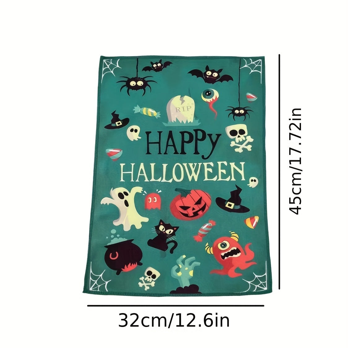 Cartoon Halloween Christmas Pattern Towel Absorbent Face Towel