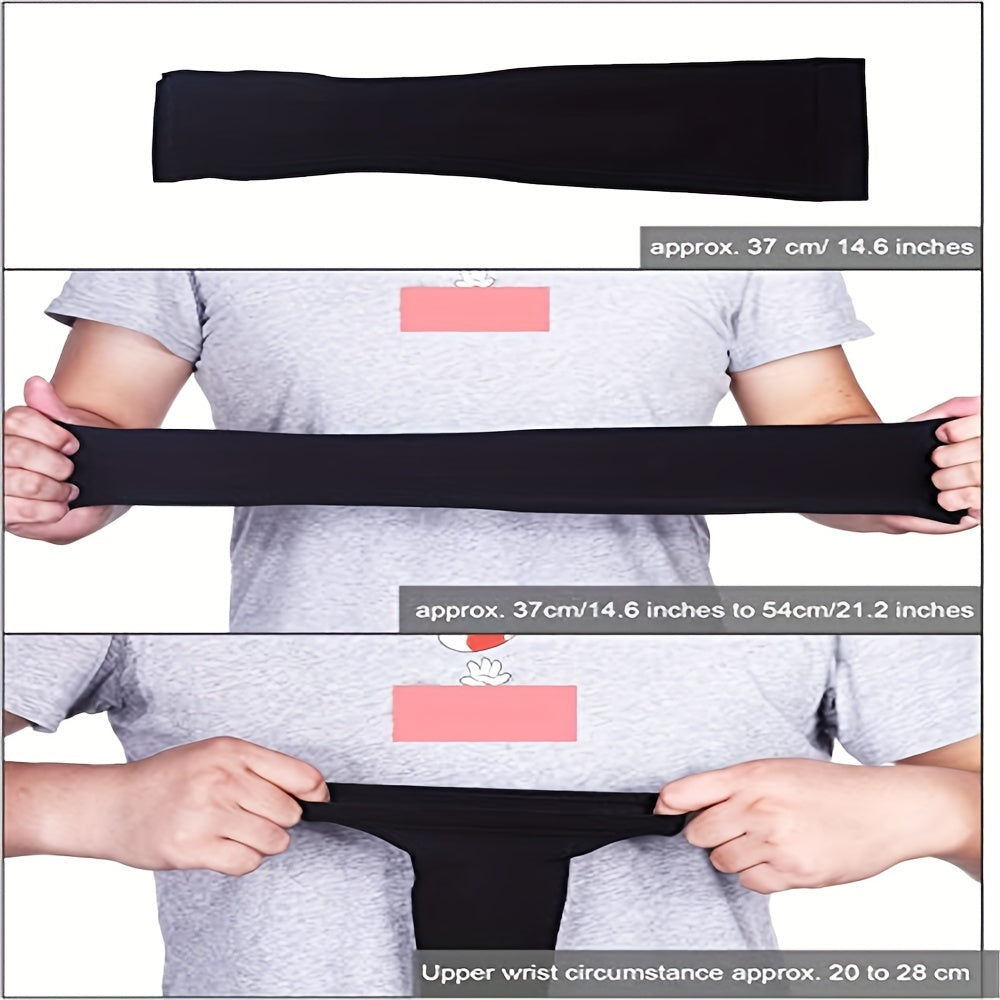 Cooling Arm Sleeves for Men and Women - Sun Protection for Cycling Running