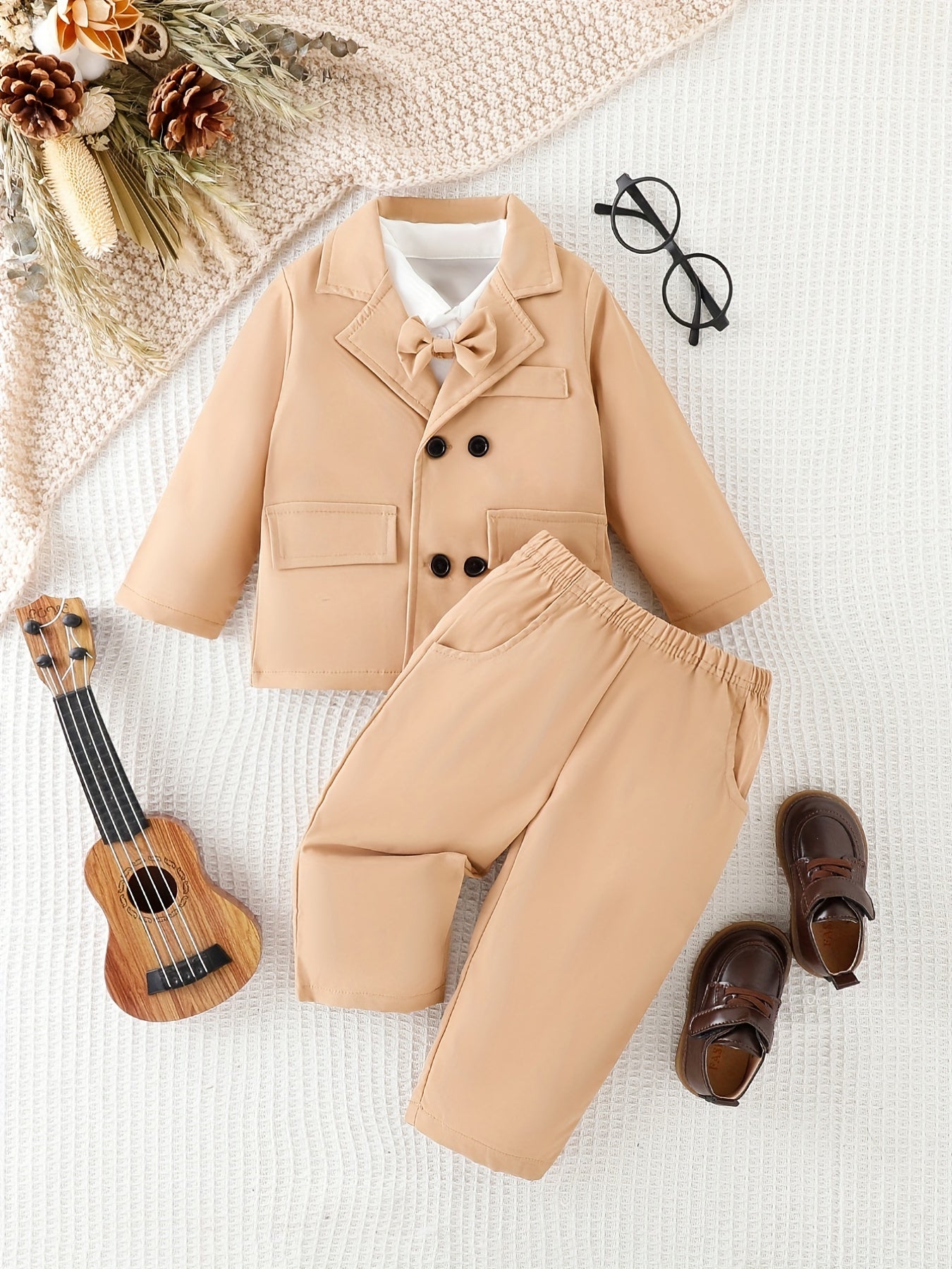 Baby Boys Gentleman Suit Jacket & Set