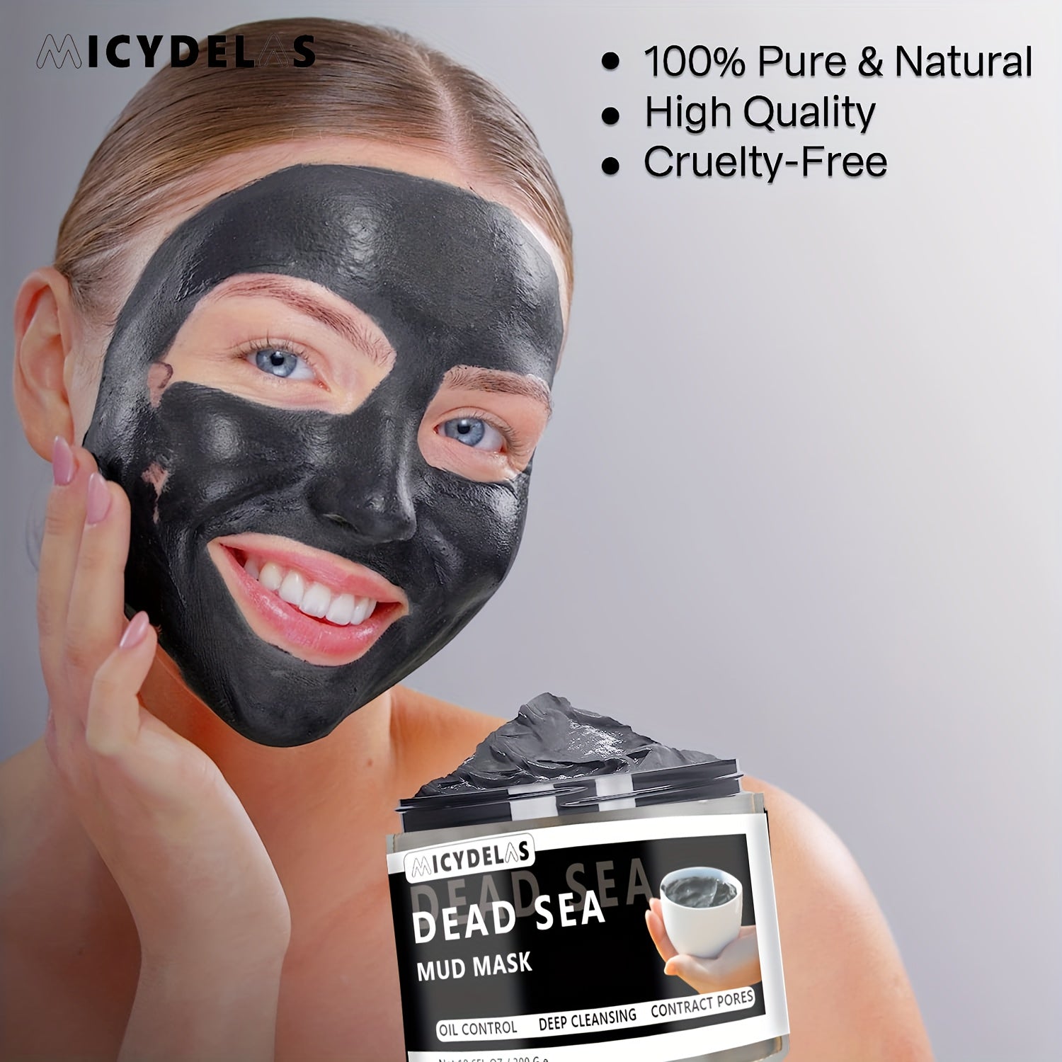 Dead Sea Mud Mask Blackhead Remover Deep Cleansing Mask