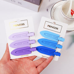 Colorful Seamless Hairpin Headwear Girl Hair Accessories