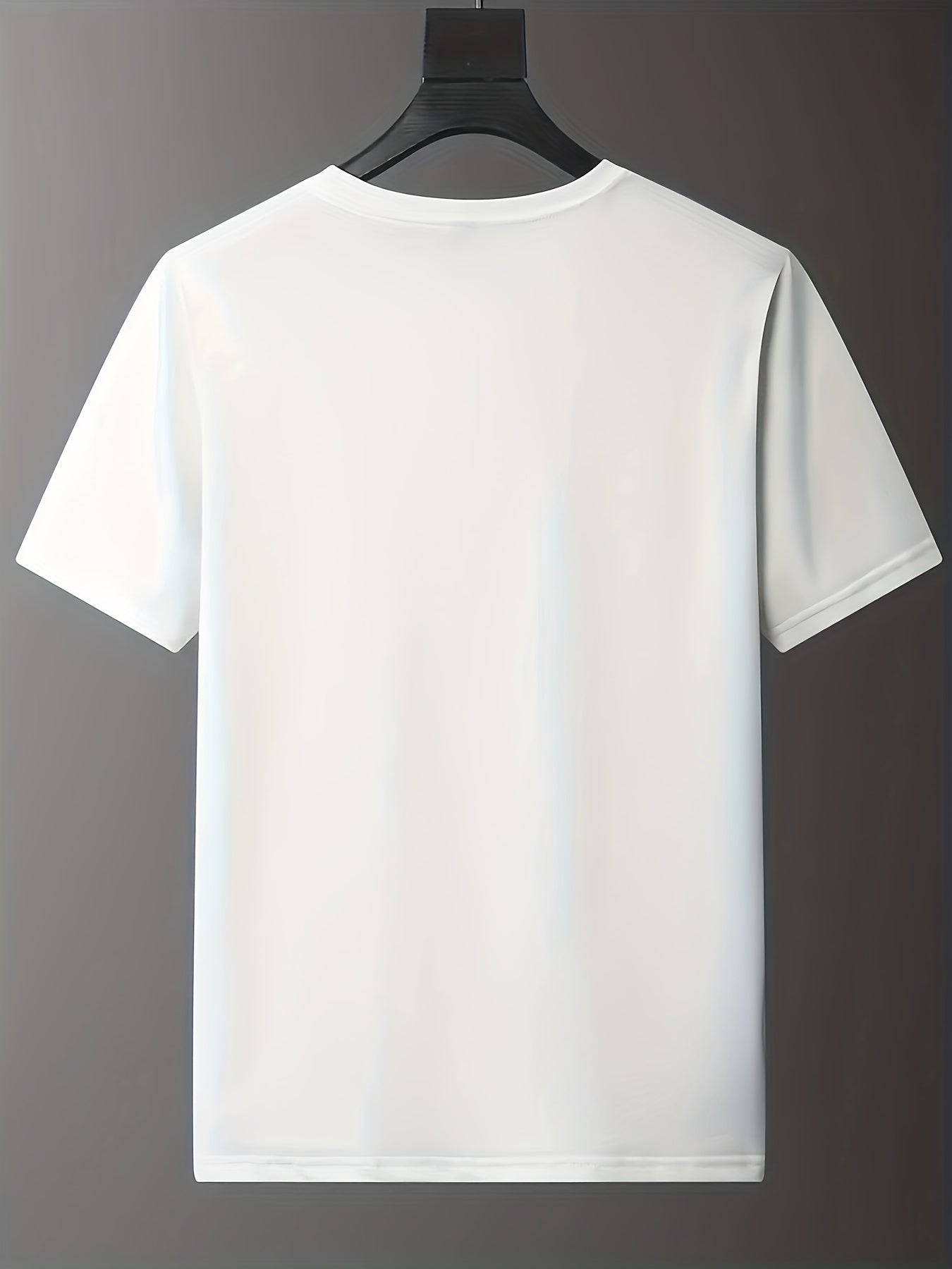 Handheld Fan Print Men's Graphic T shirt for Summer