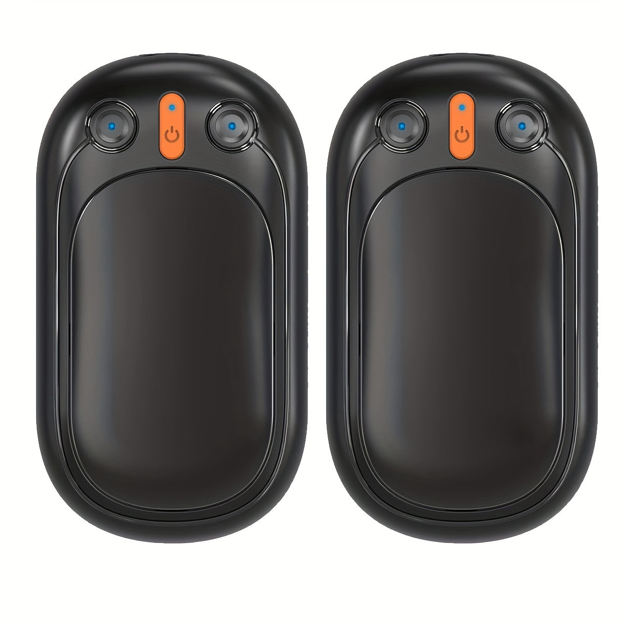 2pcs 4000mAh USB Hand Warmers for Outdoor Golf Camping Travel Christmas