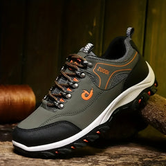 Men's Durable Hiking Boots Non Slip Lace Up Shoes