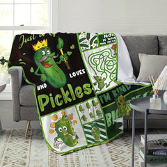 Momordica Charantia Printed Blanket for Home, Outdoor, Travel
