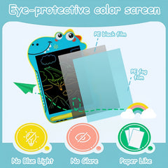 2pcs 21 Dinosaur Kids LCD Writing Tablet Reusable Drawing Board Educational Toy