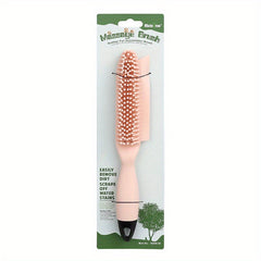 Pet Shampoo Brush Silicone Massage Rubber Bath Comb for Dog & Cat Grooming