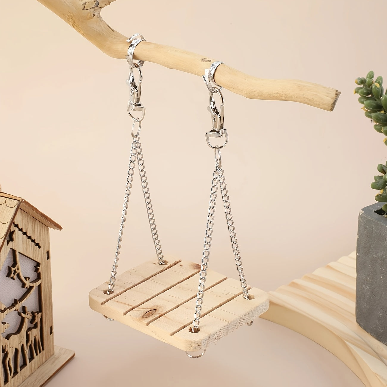 Dollhouse Pet House Swing - Birthday Party Accessory
