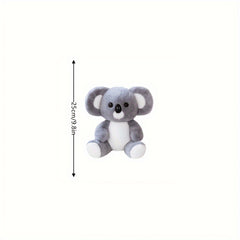 Cute Koala Plush 24 Gray for Holiday Decor in Living Room or Bedroom