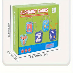 Alphabet Beading Game for Kids' Fine Motor Skills