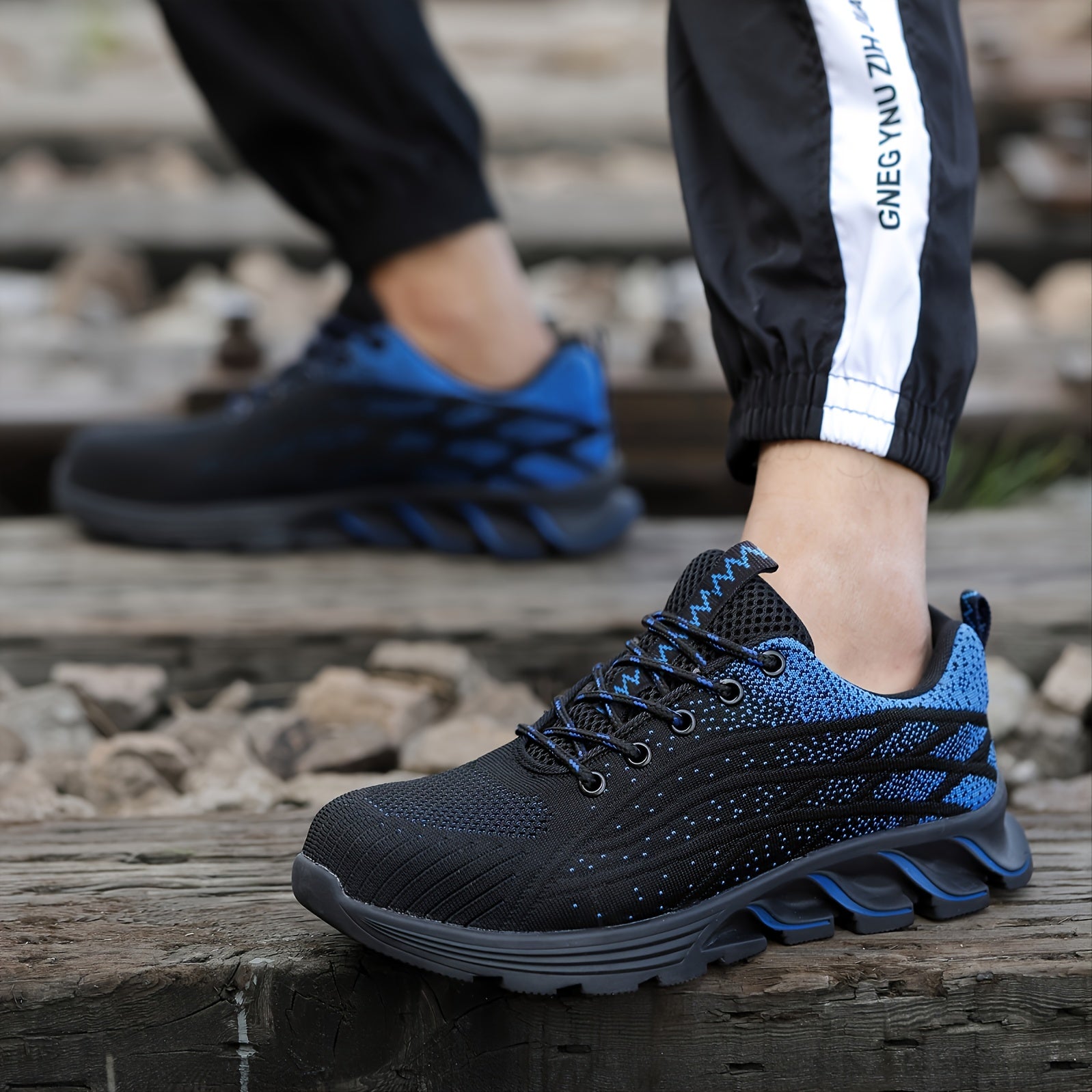 Men's Safety Work Sneaker Anti-skid Wear-resistant