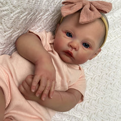 45" Baby Doll Meadow Soft Body 3D Skin With Visible Veins Art Doll