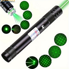 USB Rechargeable Green Laser Pointer Flashlight