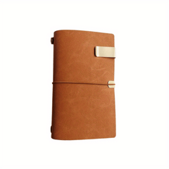 Hand Crafted Leather Travelers Notebook with Notepads & Card Slots