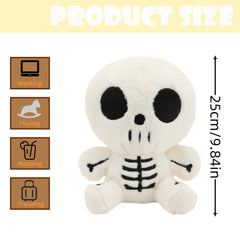 Halloween Skeleton Plush Toy 30cm Stuffed Soft Polyester Home Decor