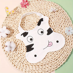 Animal Pattern Baby Bibs Infant Fabric Cloth Bib Newborn Feeding Bib