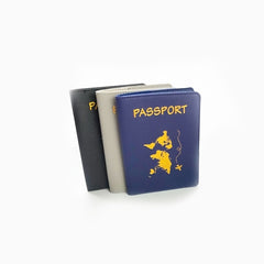 Map Pattern Passport Cover Holder Travel Case Unisex