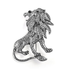 Vintage Men's Lion Brooch