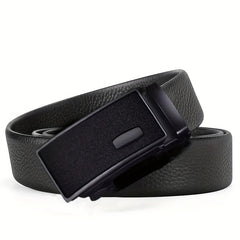 Men's PU Leather Automatic Buckle Belt
