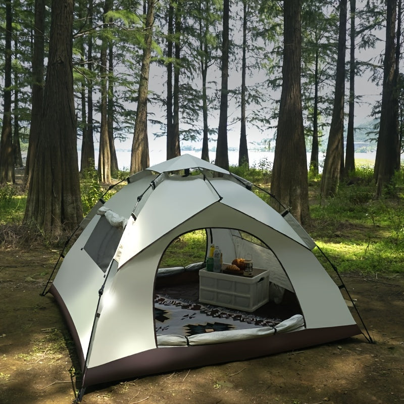 UV Protection Camping Tent with 2 Doors and 2 Windows